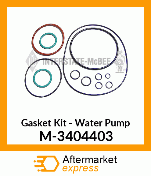 Gasket Set - Water Pump M-3404403