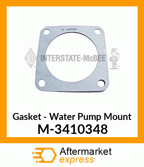 Gasket - Water Pump Mouting M-3410348