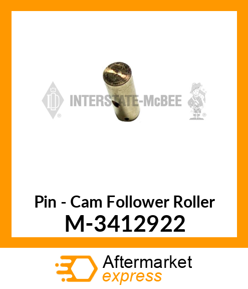 Pin - Cam Follower Roller M-3412922