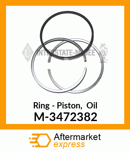 Ring - Piston - Oil M-3472382