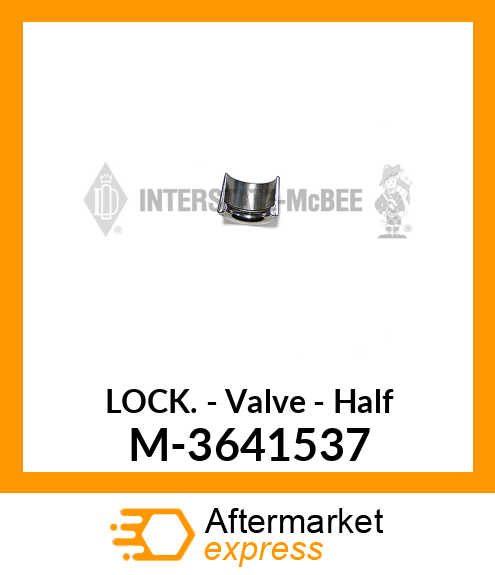 Lock - Valve - Half M-3641537