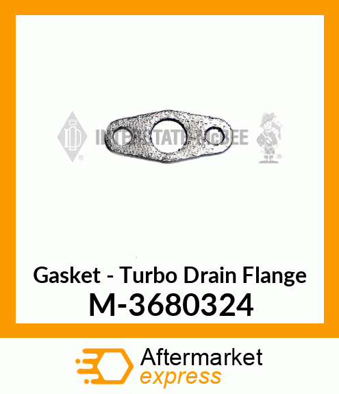 Gasket - Turb Drain Flange M-3680324