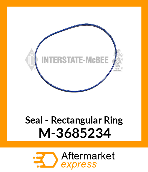 Seal -Rectangulr Ring M-3685234