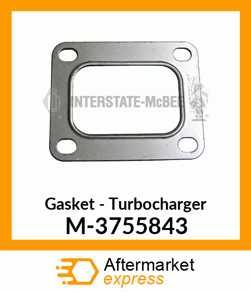 Gasket - Turbocharger M-3755843