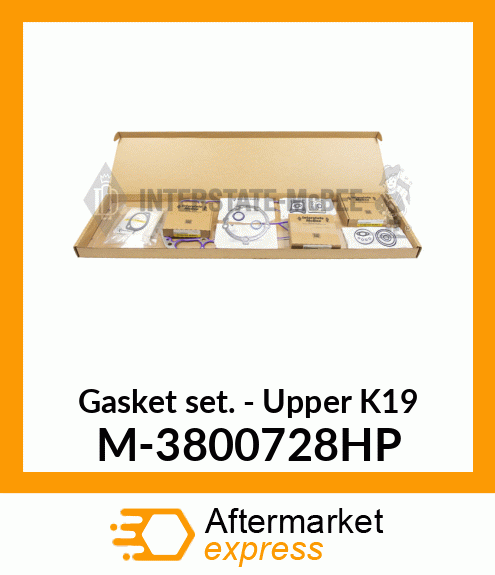 Gasket Set - Upper K19 M-3800728HP