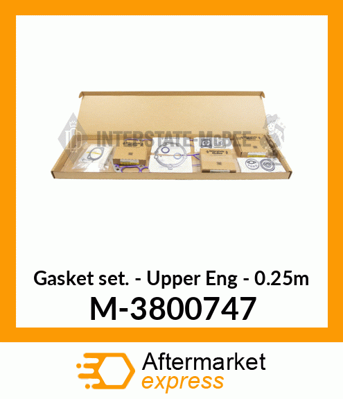 Gasket Set - Upper Eng - .25mm M-3800747