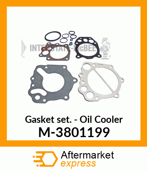 Gasket Set - Oil Cooler M-3801199