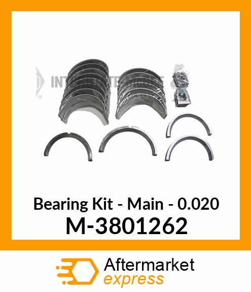 Set - Main Bearing - .020 M-3801262