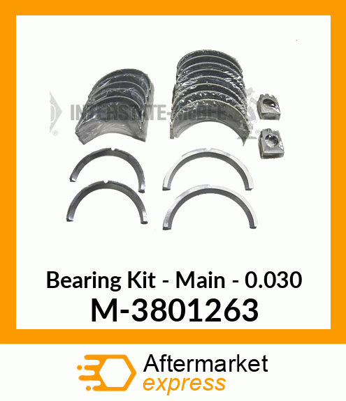 Set - Main Bearing - .030 M-3801263