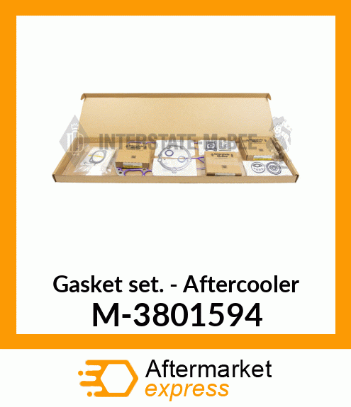 Gasket Set - Aftercooler M-3801594