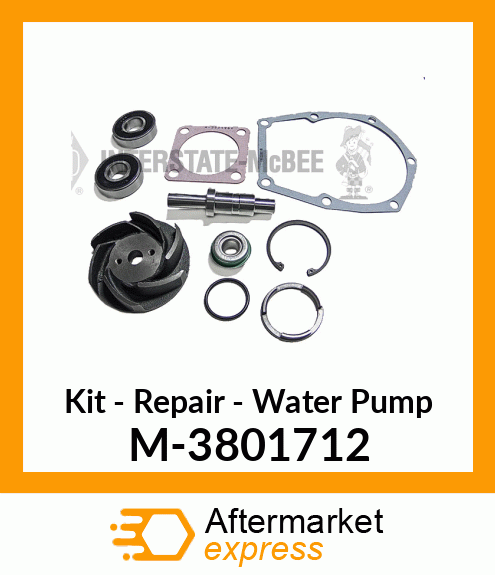 Kit - Repair - Water Pump M-3801712