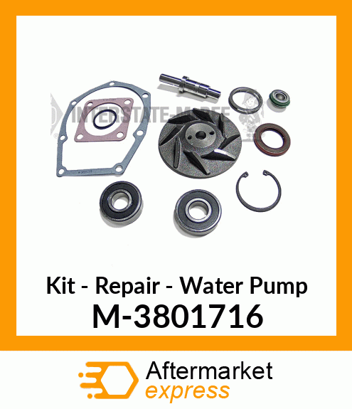 Kit - Repair - Water Pump M-3801716