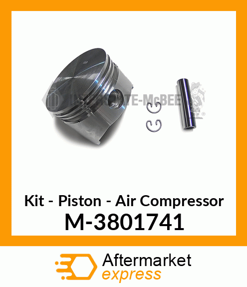 Kit - Piston - Air Compressor M-3801741