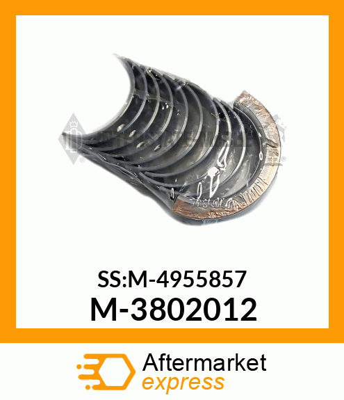 Set - Main Bearing - .50mm M-3802012