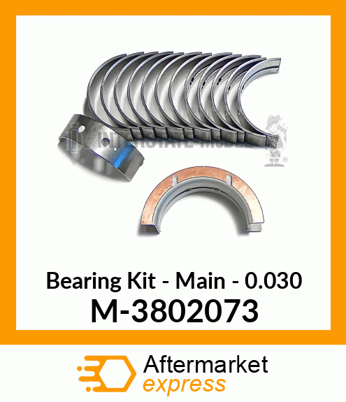 Set - Main Bearing - .030 M-3802073