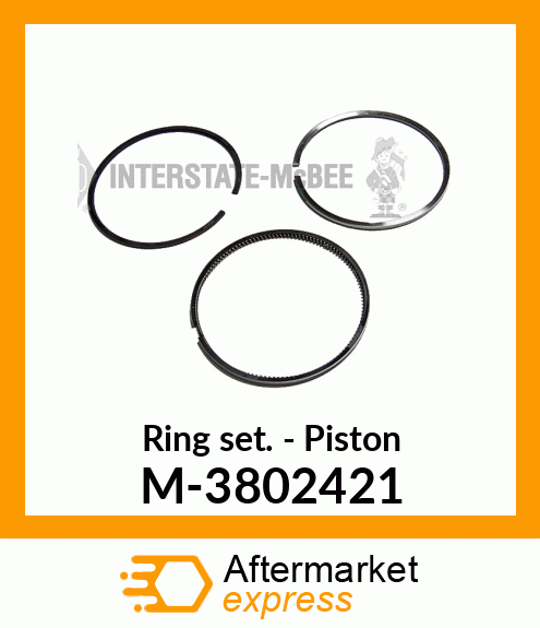 Ring Set - Piston M-3802421