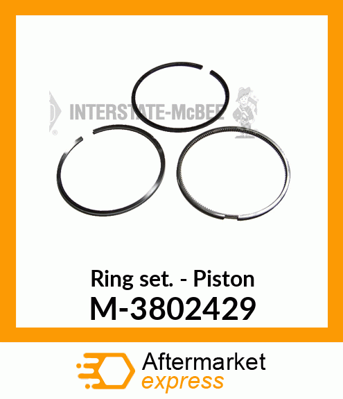 Ring Set - Piston M-3802429