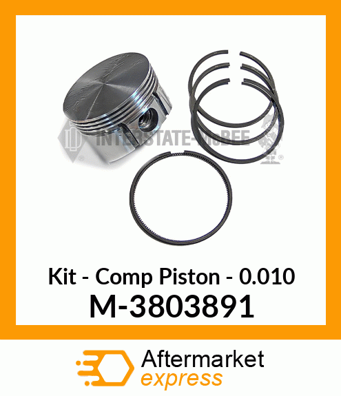 Kit - Comp Piston - .010 M-3803891