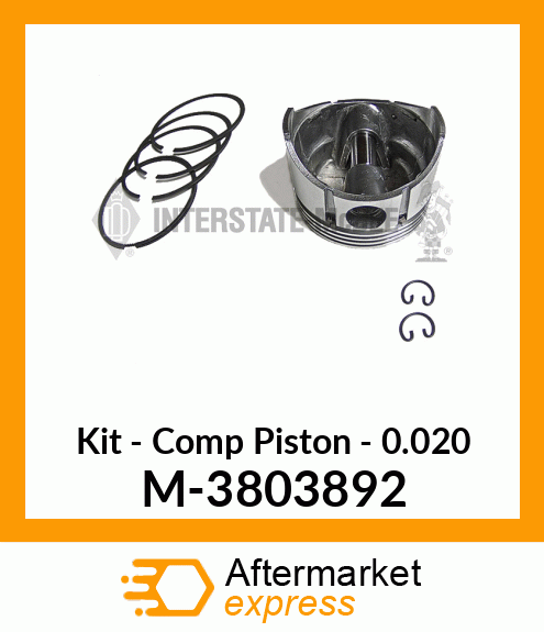 Kit - Comp Piston - .020 M-3803892