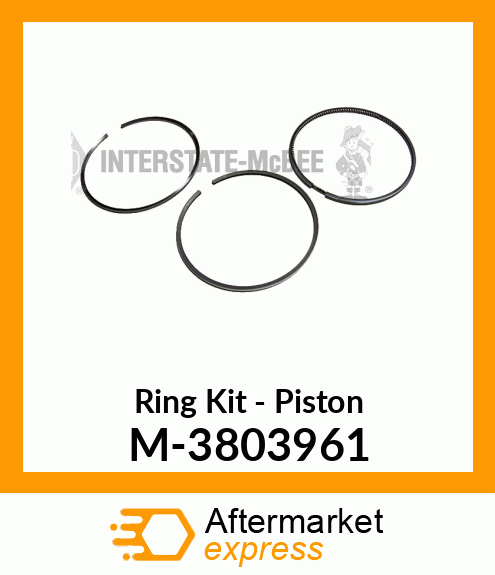 Ring Set - Piston M-3803961