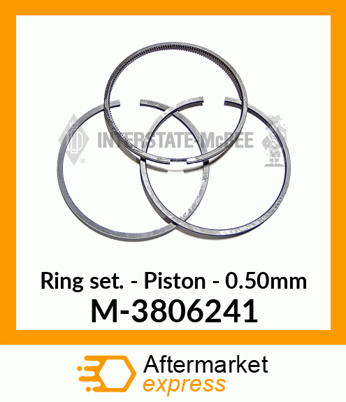 Ring Set - Piston - .50mm M-3806241