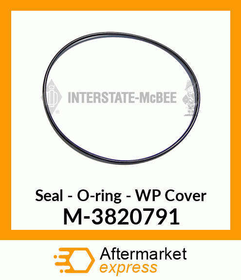 Seal - O-Ring - Wtr Pump Cvr M-3820791