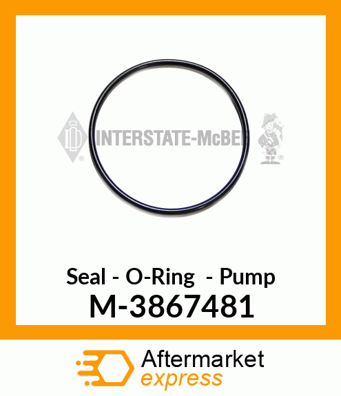 Seal - O-Ring - Pump M-3867481