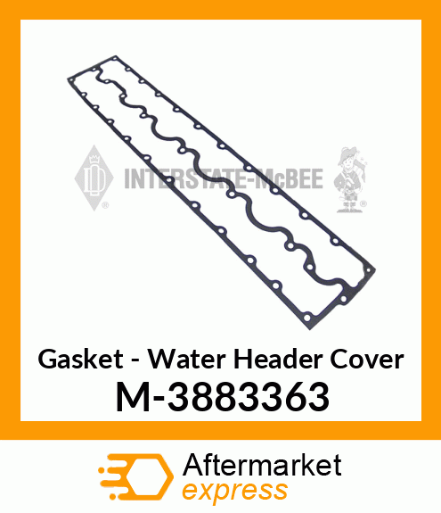 Gasket - Water Header Cover M-3883363