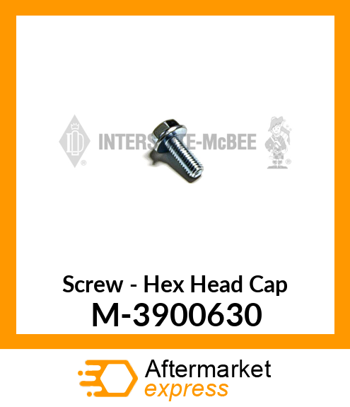 Screw - Hex Head Cap M-3900630