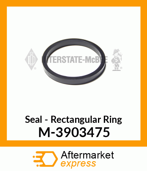 Seal - Rectangular Ring M-3903475