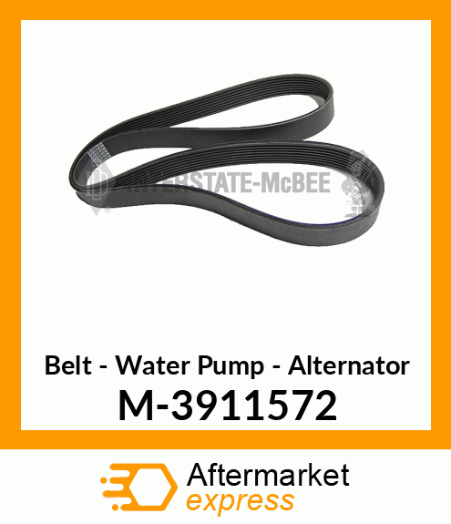 Belt - Waterpump/Alternator M-3911572