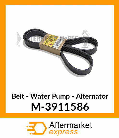 Belt - Waterpump/Alternator M-3911586