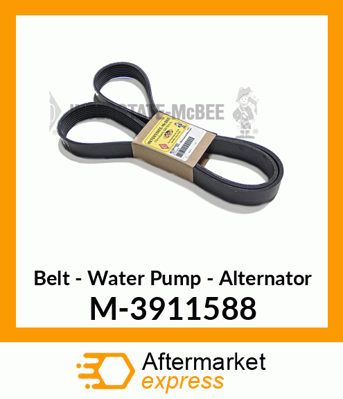 Belt - Waterpump/Alternator M-3911588