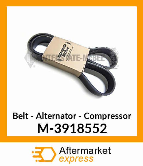 Belt - Alternator/Compressor M-3918552