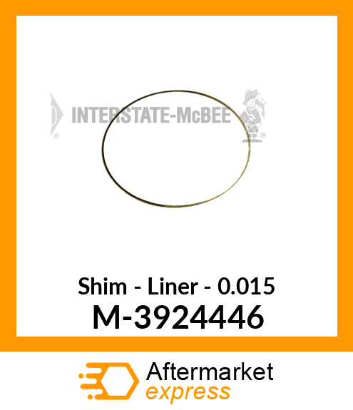 Shim - Liner - .015 M-3924446