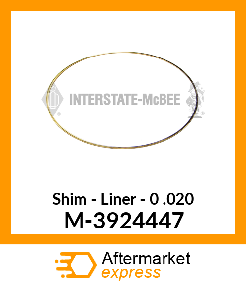 Shim - Liner - .020 M-3924447