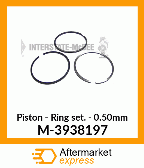 Ring Set - Piston - .50mm M-3938197