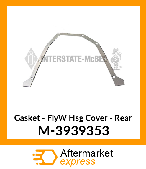 Gasket - Rear FW Hsg Cover M-3939353