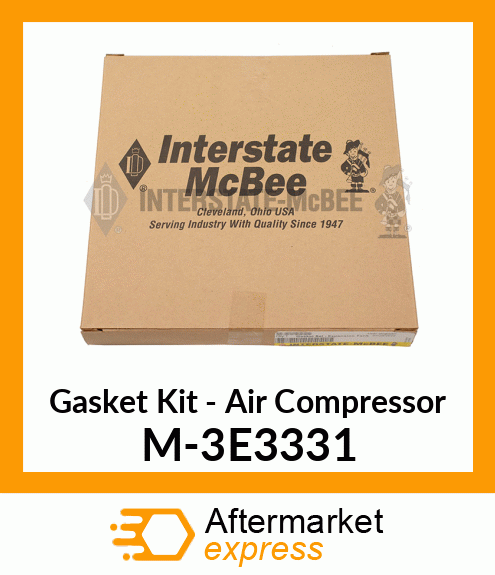 Gasket Set - Air Compressor M-3E3331