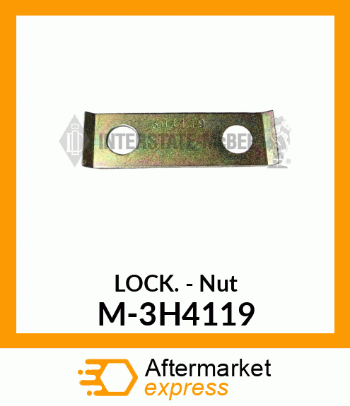 Lock - Nut M-3H4119