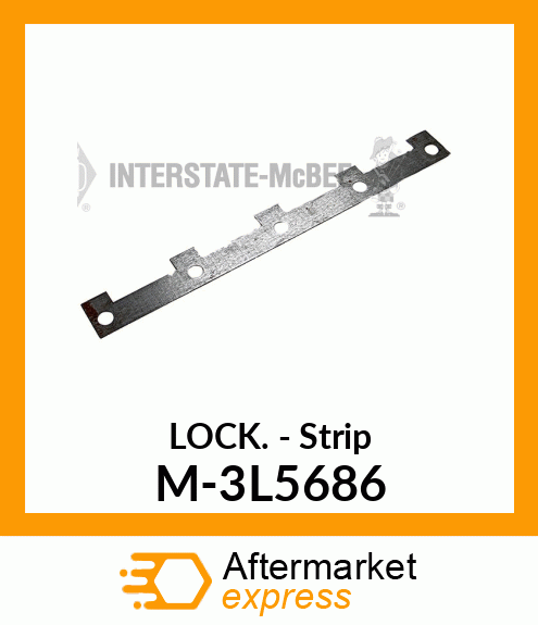 Lock - Strip M-3L5686