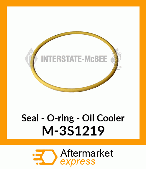 Seal - O-Ring - Oil Clr M-3S1219