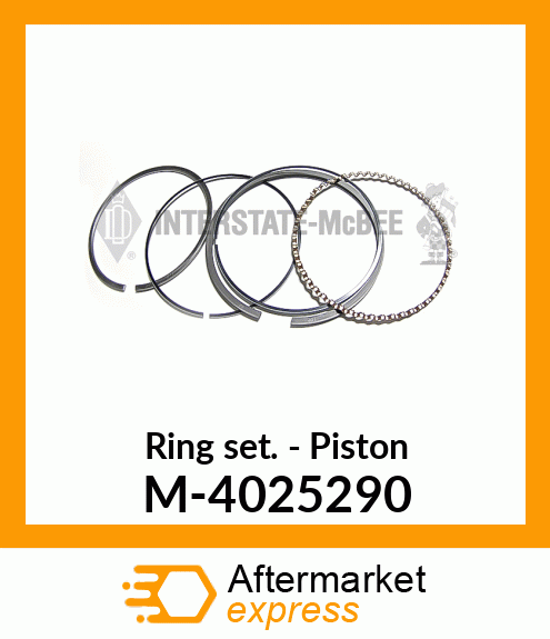 Ring Set - Piston M-4025290