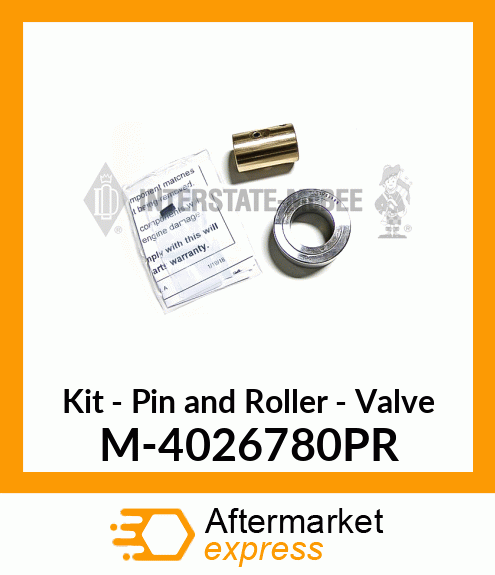 Kit - Pin & Roller - Valve M-4026780PR