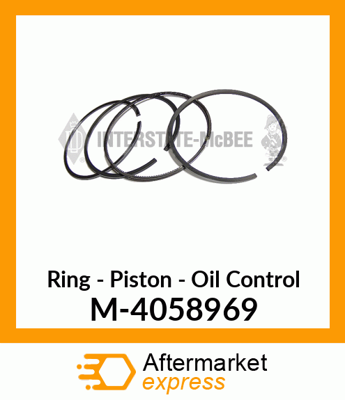 Ring - Piston - Oil Control M-4058969