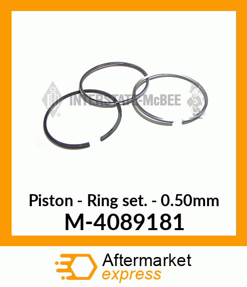 Ring Set - Piston - .50mm M-4089181