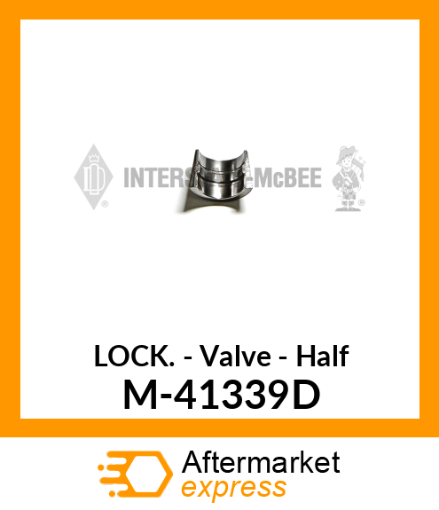 Lock - Valve - Half M-41339D