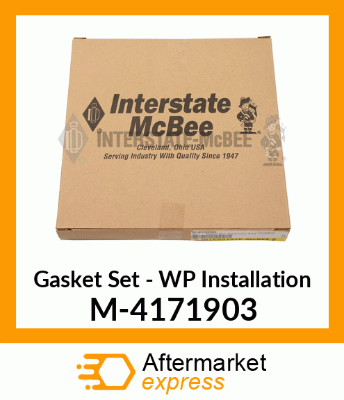 Gasket Set - WP Installation M-4171903