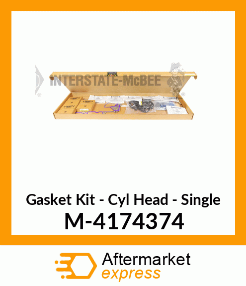 Gasket Set - Single Cyl Head M-4174374