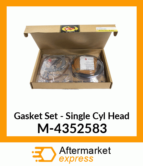 Gasket Set - Single Cyl Head M-4352583